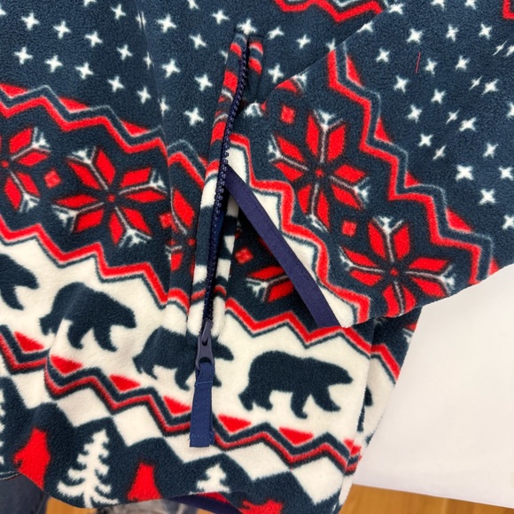 Chubbies The Understatement Reversible Jacket Snap Pullover Fleece Winter Print - Picture 9 of 12